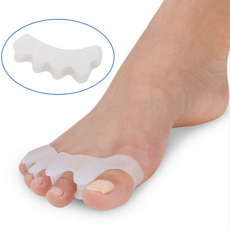2pcs (1pair) Silicone Toe Separator Professional Pedicure Supplies Portable  Straighteners Tools Toe – the best products in the Joom Geek online store