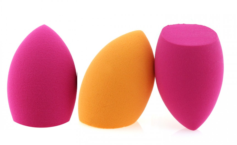 Beauty Trends Flat Edge Blending Sponge - Pack of 3