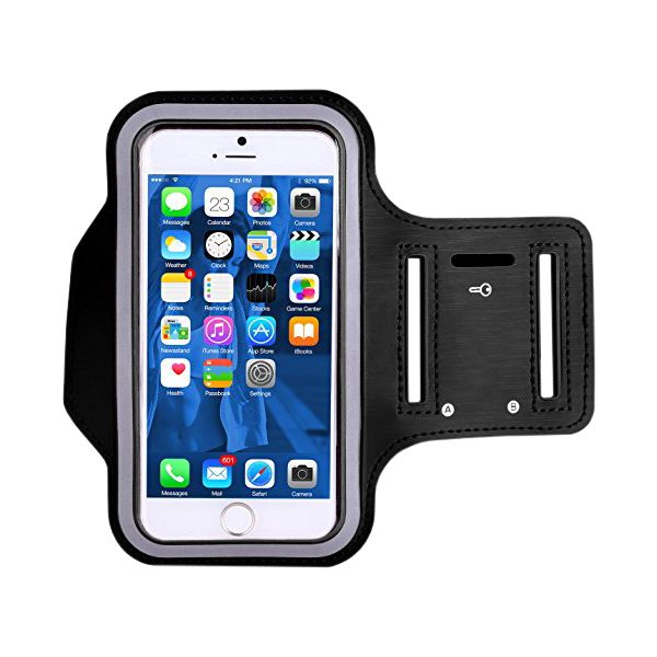 Reflective Armband with Key Holder