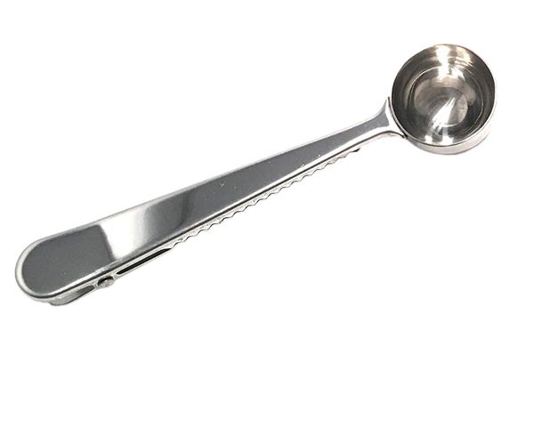 Ground Coffee Measuring Spoon with Bag Clip