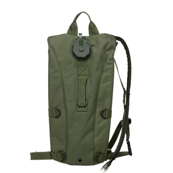 Hydration Pack with 2.5L Water Bladder - Army Green