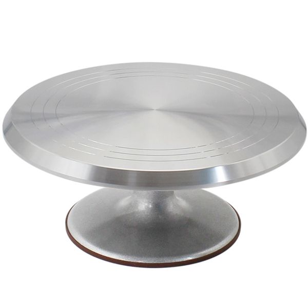 12" Aluminium Alloy Cake Rotating Turntable