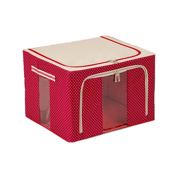 66L Stackable Oxford Cloth Steel Frame Container