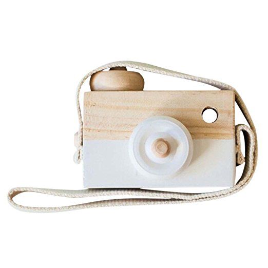 Mini Wooden Toy Camera