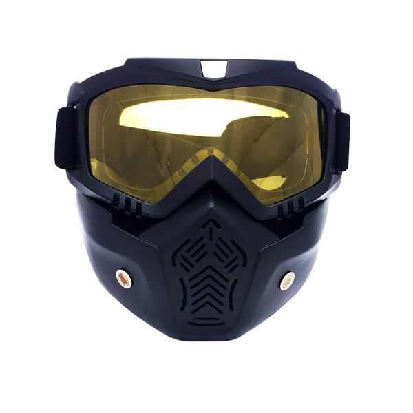 Detachable Motorcycle Goggles