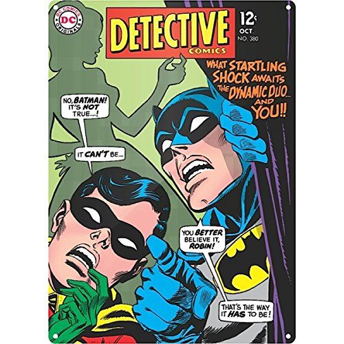 Batman: Detective A3 Metal Wall Sign (Parallel Import)