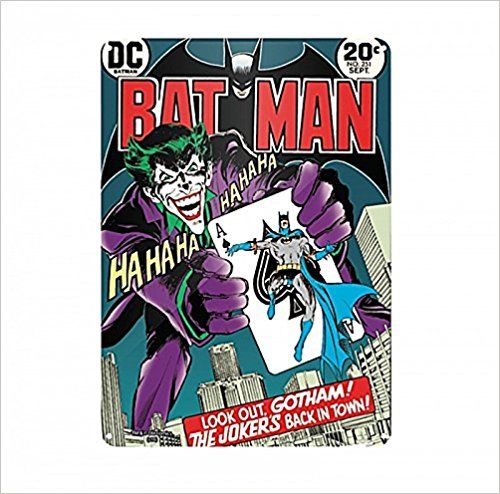 Batman: Joker A3 Metal Wall Sign (Parallel Import)