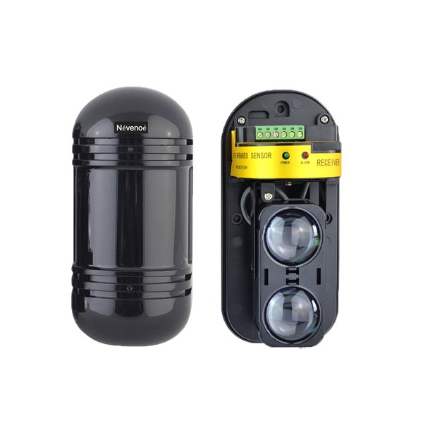 Nevenoe Dual Beam Outdoor Motion Dectector Sensor