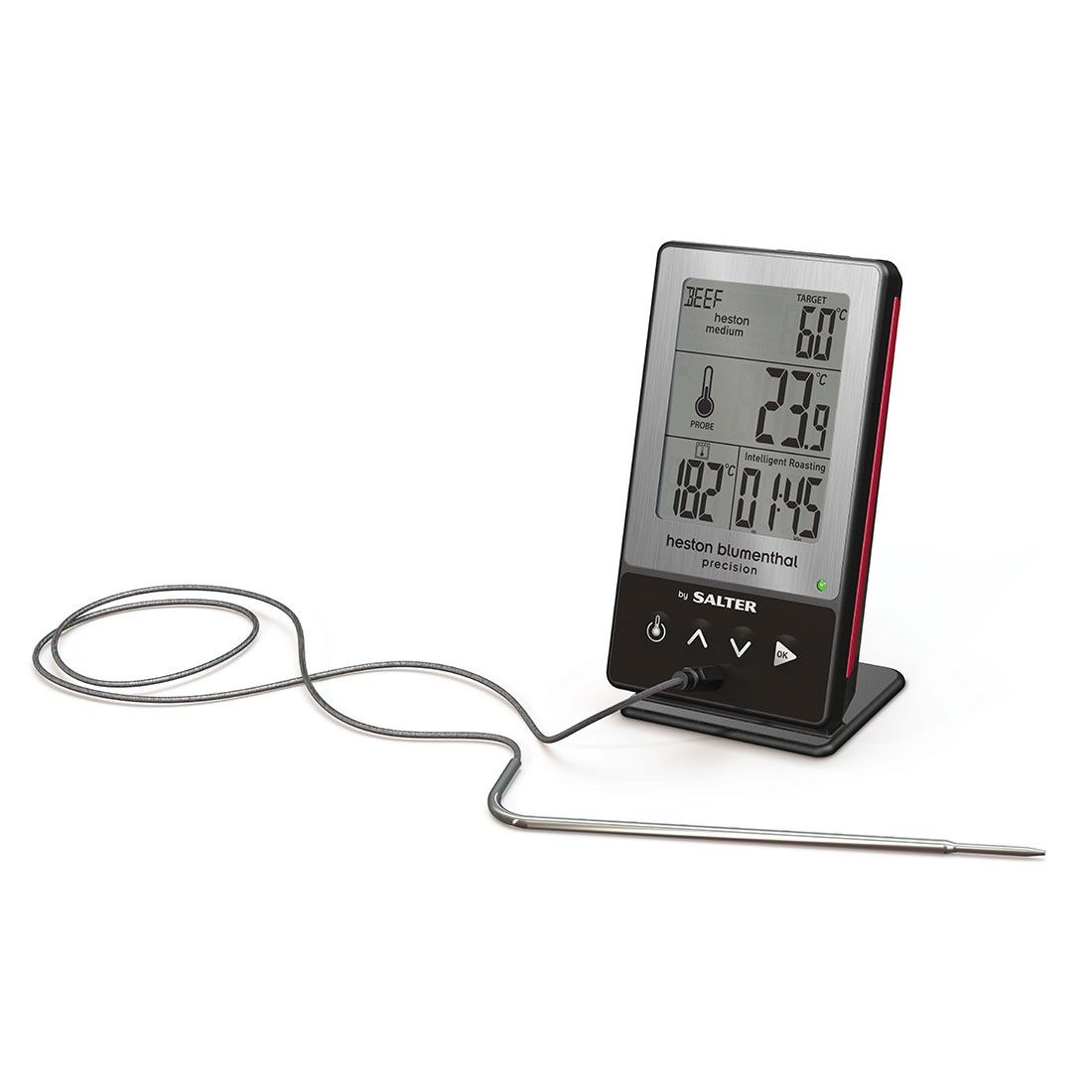 MasterChef Digital Meat Thermometer, Wireless Instant Food Probe