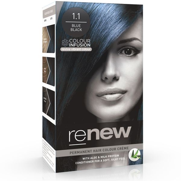 Renew Permanent Hair Colour - Blue Black