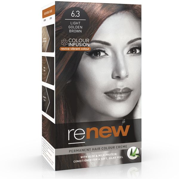 Renew Permanent Hair Colour - Light Golden Brown