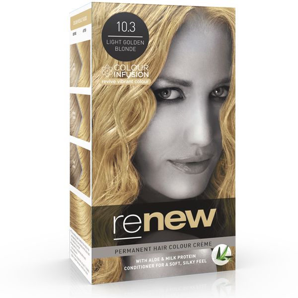 Renew Permanent Hair Colour - Light Golden Blonde