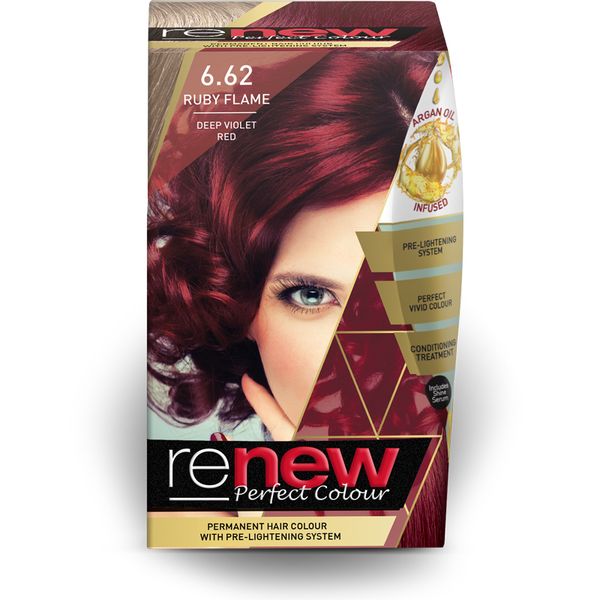 Renew Perfect Colour Permanent Hair Colour - Ruby Flame