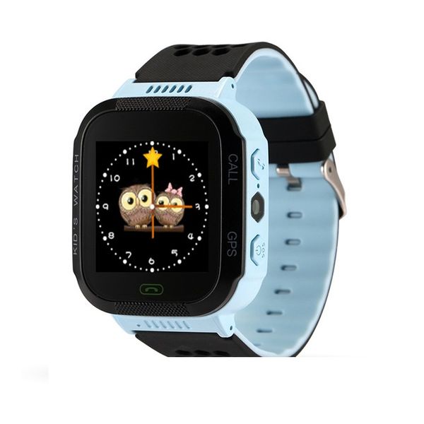 Lemado Q528 Kids GPS Smart Watch with Lighting Touch - Blue
