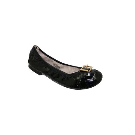 ladies black ballet shoes