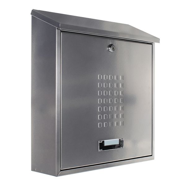 Rottner Bolzano Letterbox - Silver