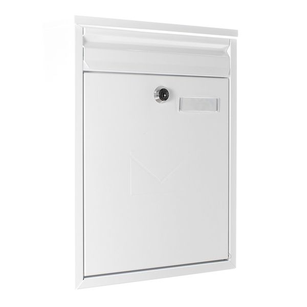 Rottner Como Letterbox - White