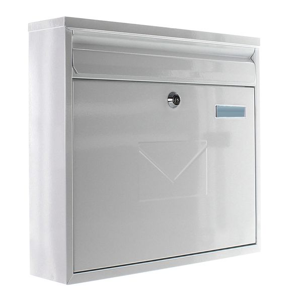 Rottner Teramo Letterbox - White