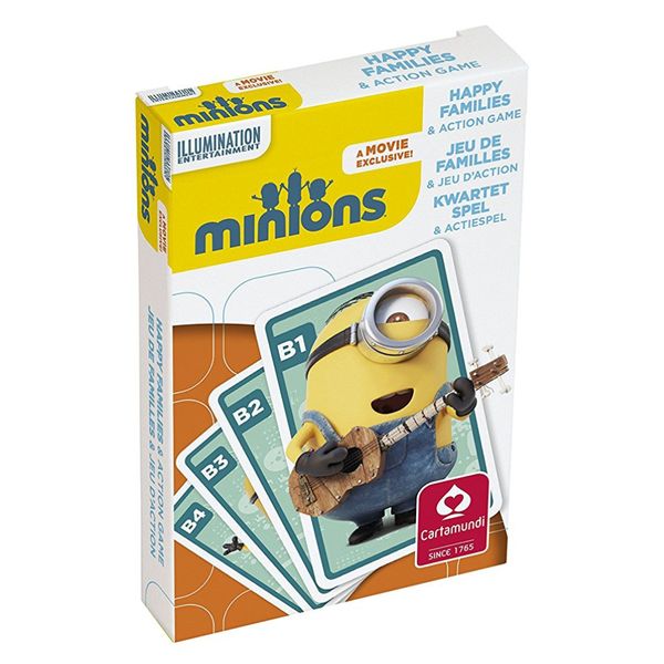 Cartamundi Minions Happy Families and Action Card Game