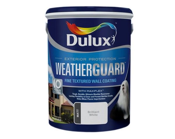 Dulux Weatherguard 5L - Brilliant White