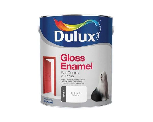 Dulux Gloss Enamel Paint 1L - Signal Red