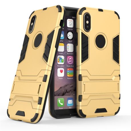 2 in 1 Shockproof Stand Case for Apple iPhone X known as Iphone 10