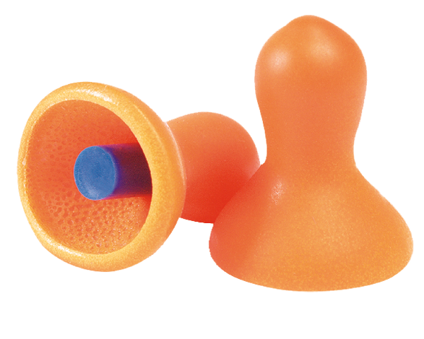 Howard Pack of 100 Light Quiet Earplug QD-30 - Orange
