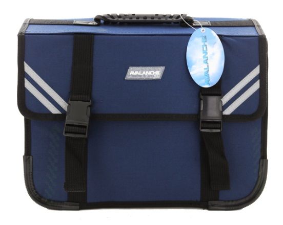 Avalanche Standard Student Suit Case - 7 Comp - Blue