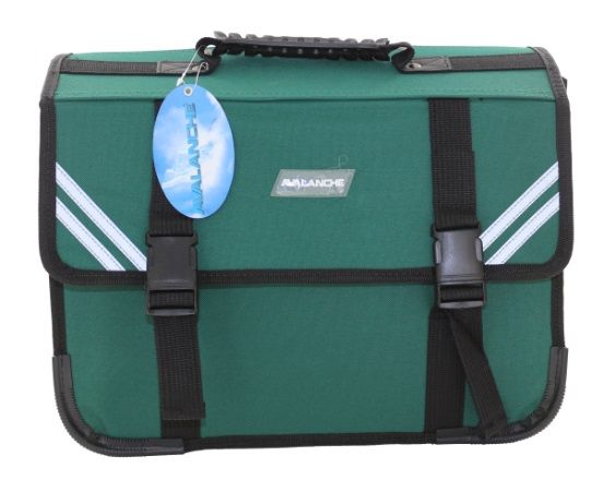 Avalanche Standard Student Suit Case - 7 Comp - Green