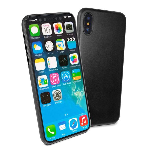 Tuff-Luv Ultra-Thin protection For Apple iPhone X - Frost Black