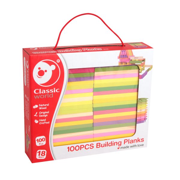 Classic World 100 Building Planks Set