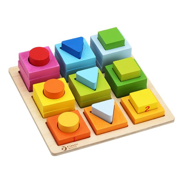 Classic World Geometric Blocks