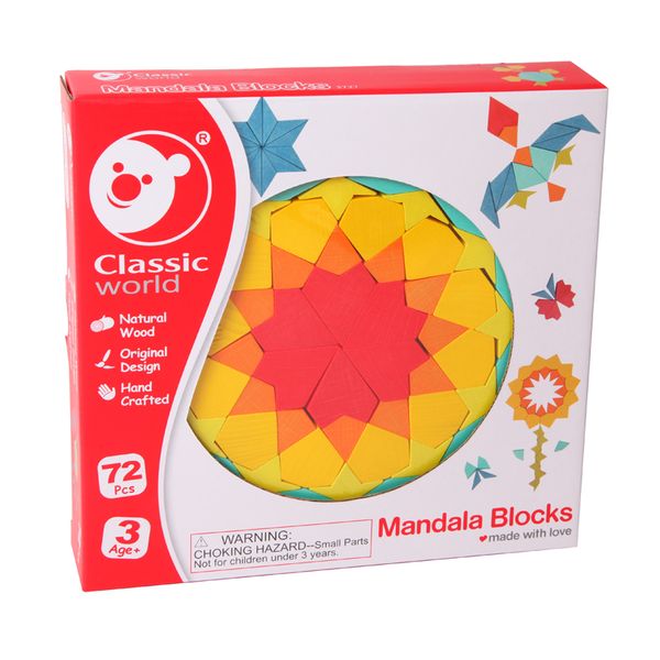 Classic World Mandala Blocks