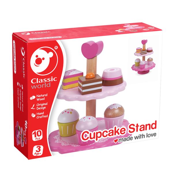 Classic World Cupcake Stand Toy Set