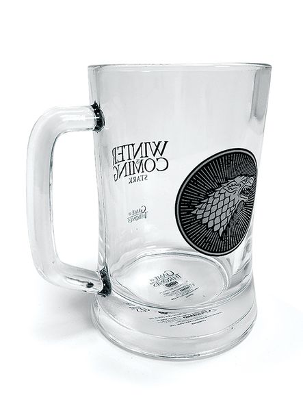 Game of Thrones: House Stark Glass Stein (Parallel Import)