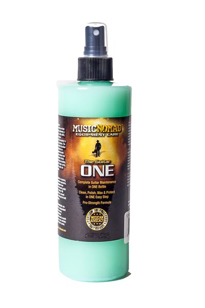 Music Nomad All-in-1 Cleaner, Polish &amp; Wax - The Guitar One (Tech Size)