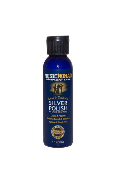 Music Nomad Silver Polish for Silver Plated Instruments - 120ml