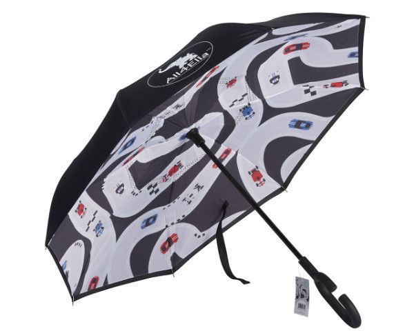 All4Ella Inside Out Umbrella - Racing Cars