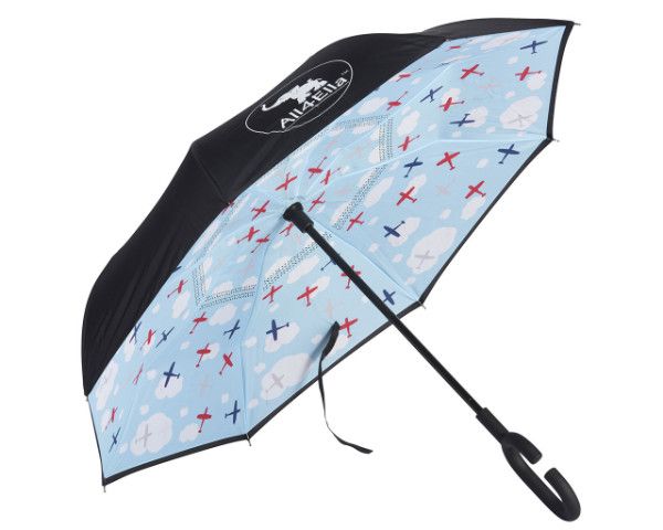 All4Ella Inside Out Umbrella - Aeroplane