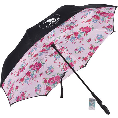 All4Ella Inside Out Umbrella - Pink Floral
