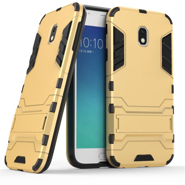 2 in 1 ShockProof Stand Case for Samsung Galaxy J5 Pro &amp; J5 2017 - Gold
