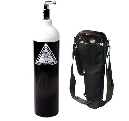Portable Oxygen Cylinder with Bag - 424L