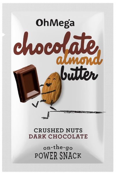 Ohmega Chocolate Almond Butter - 32g x 10