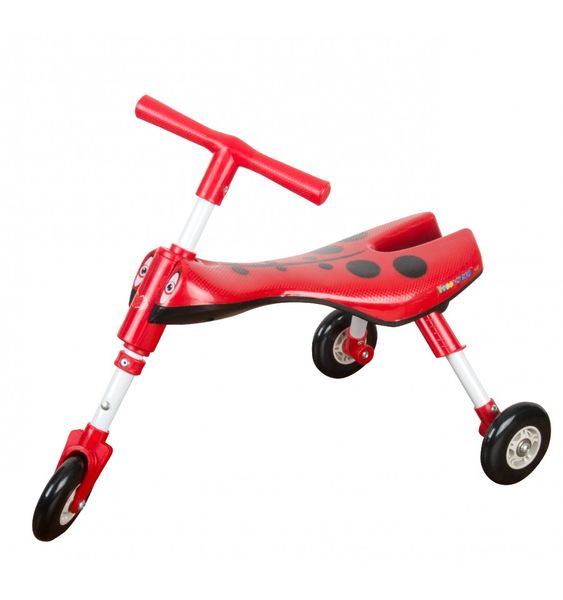 Scuttlebug Ride-On - Red Dots