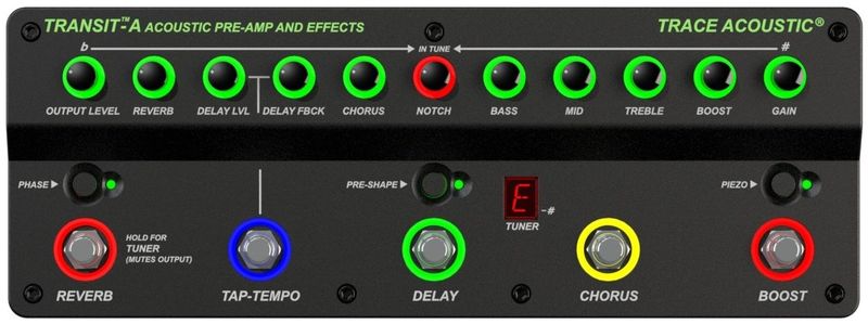 Trace Elliot Transit-A Acoustic Pre-Amp &amp; Effects Pedal