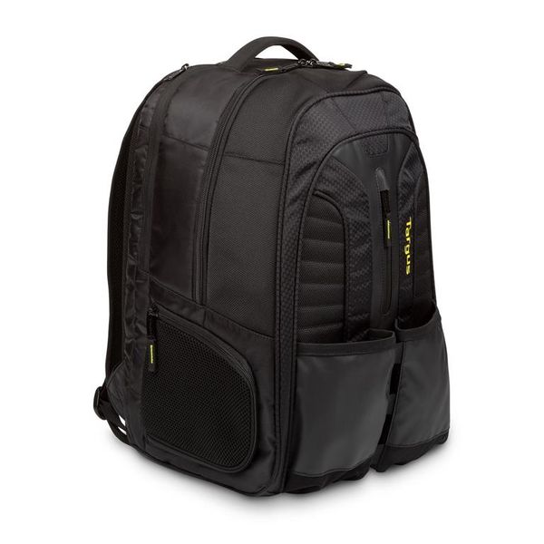 Targus Work &amp; Play Rackets 15.6" Laptop Backpack Black / Yellow