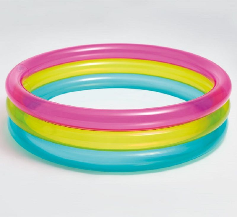 intex rainbow baby pool