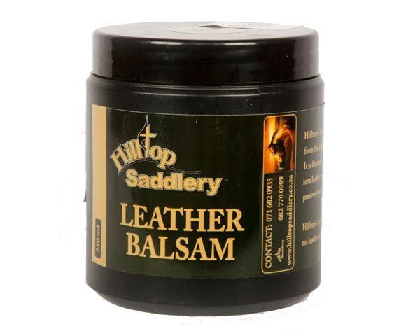 Hilltop Saddlery 250g Leather Balm - Black