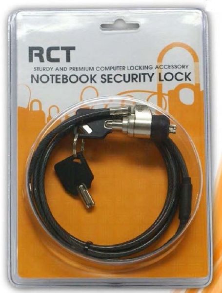 RCT Notebook Slot Security Key Lock - Standard