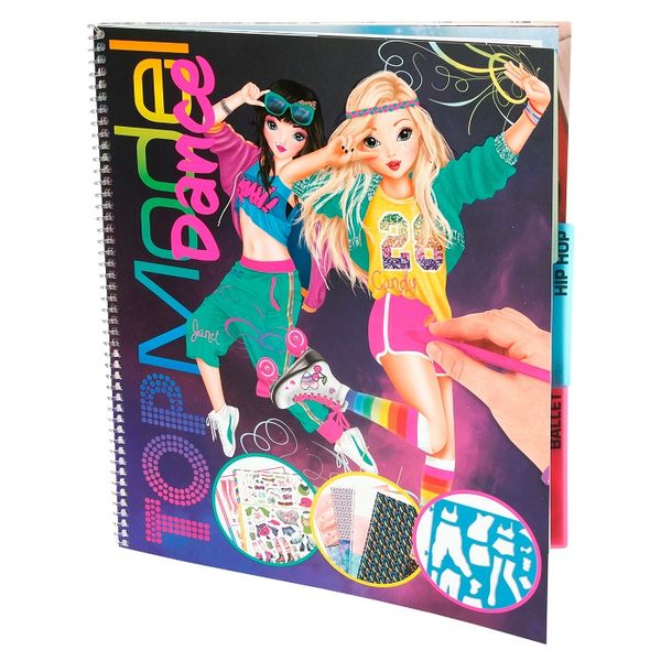 Top Model: Dance Colouring Book